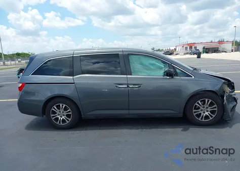 2012 Honda Odyssey Ex-L from USA, damaged, VIN 5FNRL5H69CB060174